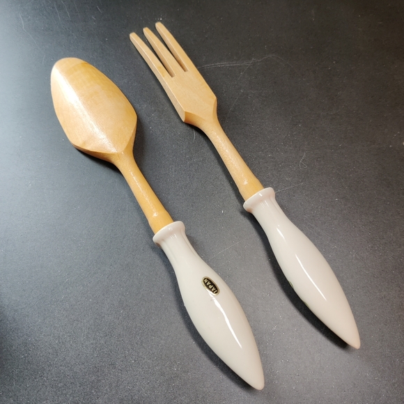 Vintage 6 Piece Salad Set Countrycore Floral S. S. Kresge Company Made in Japan - Picture 11 of 15